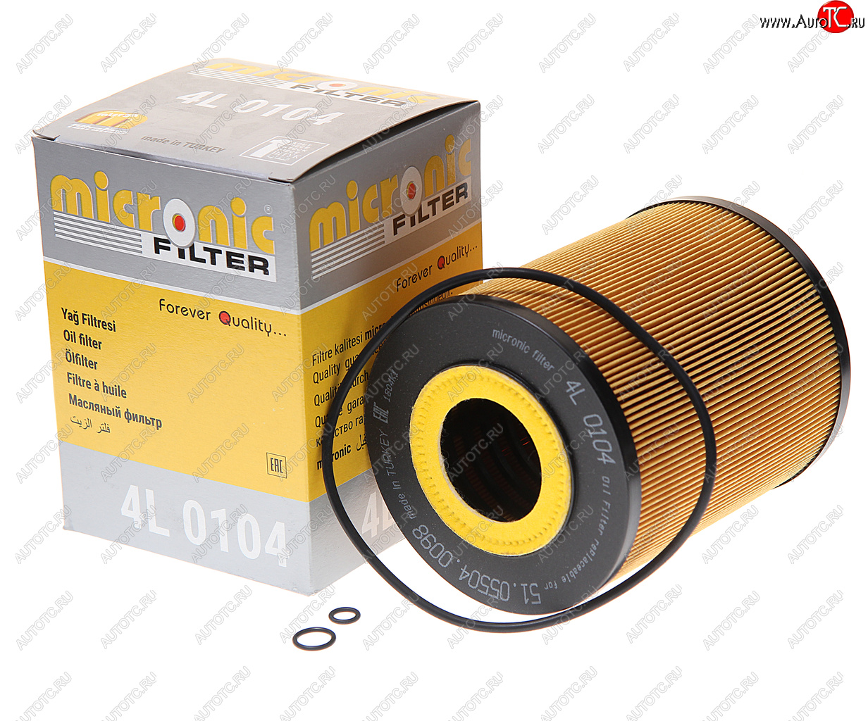 489 р. Фильтр масляный MAN F2000,TGA MICRONIC FILTER MICRONIC FILTER 4l0104  с доставкой в г. Вологда