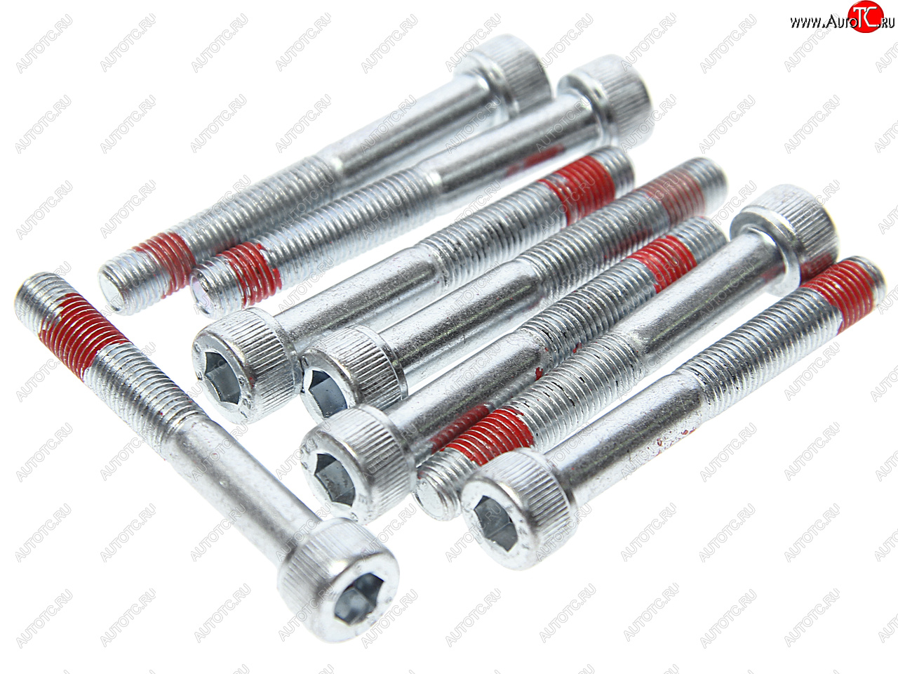 529 р. Болт ГАЗ-33027,23107 вала карданного (M6x0.75x45) (под валы ШРУС) комплект 8штук АВТОБОБ АВТОБОБ 5016291  с доставкой в г. Вологда