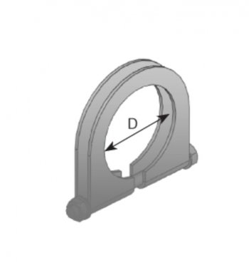 599 р. Хомут глушителя MERCEDES 814,914,1414-1523 (d=92-96) (цинк) E-line DINEX DINEX 50924  с доставкой в г. Вологда. Увеличить фотографию 2