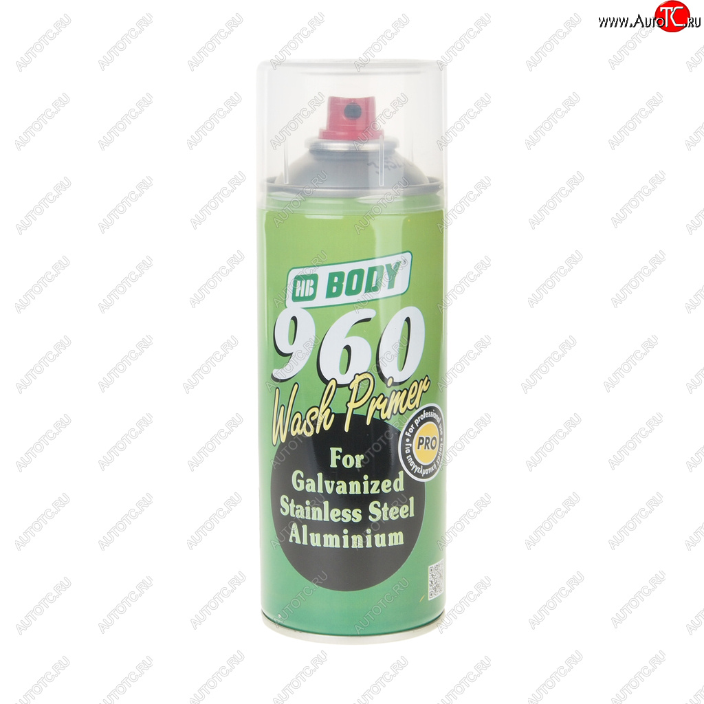 979 р. Грунт кислотный 960 Wash Primer аэрозоль 0.4л BODY BODY 5100300050  с доставкой в г. Вологда