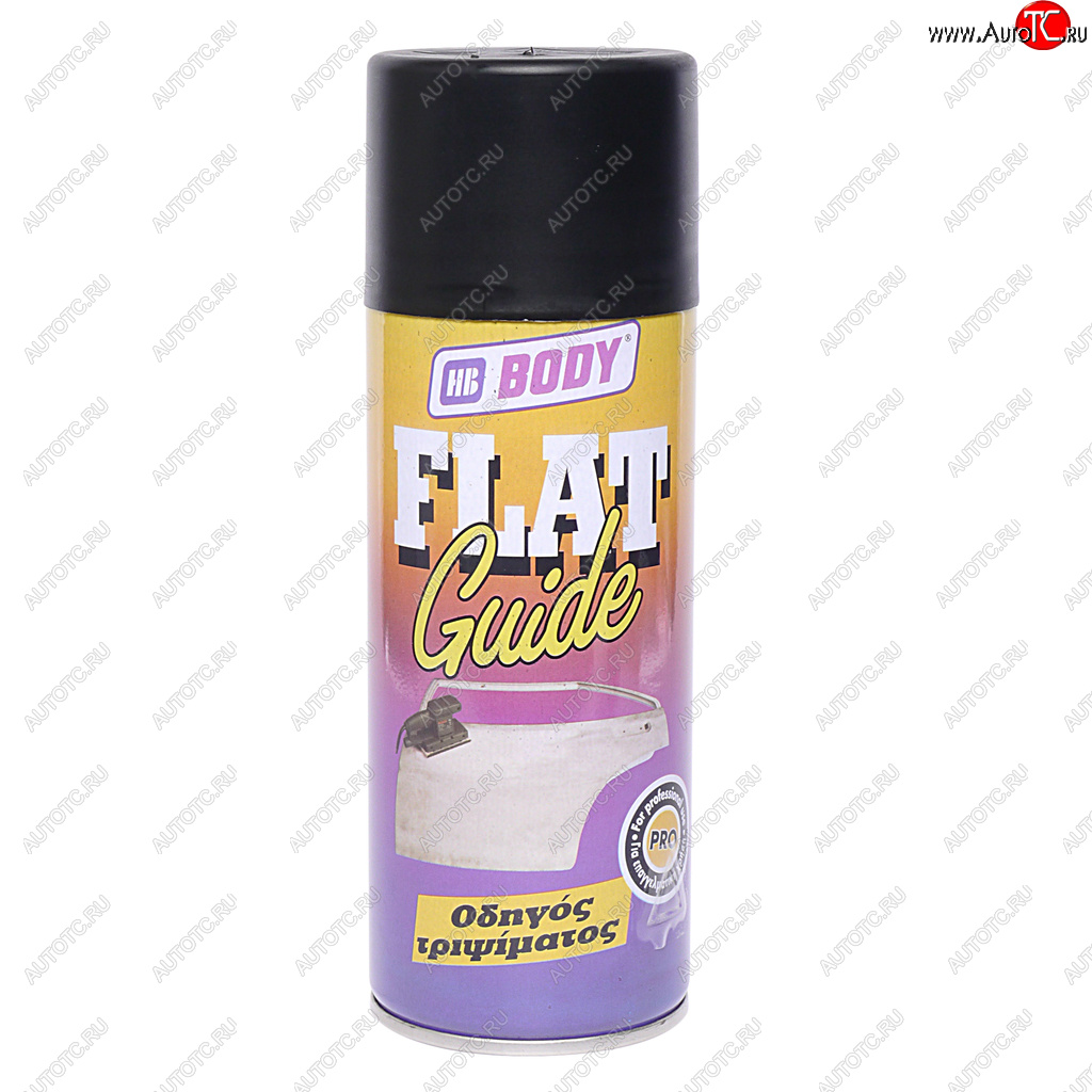 689 р. Грунт черный проявочный аэрозоль 0.4л FLAT Guide BODY BODY 5110200000  с доставкой в г. Вологда