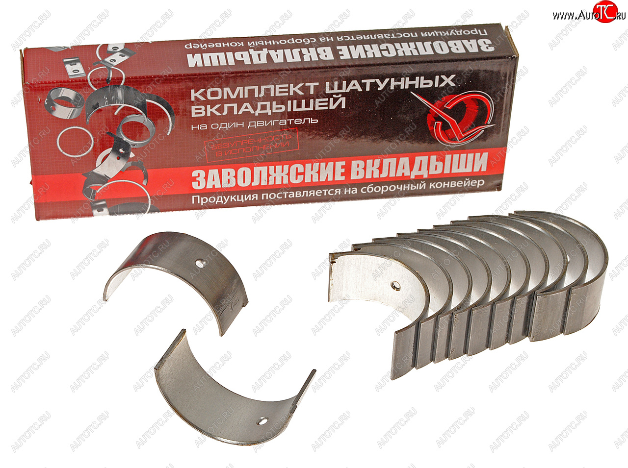 789 р. Вкладыши ГАЗ-52 шатунные d+0.05 ДАЙДО МЕТАЛЛ РУСЬ Дайдо Металл Русь 52-04-1000104 р1  с доставкой в г. Вологда