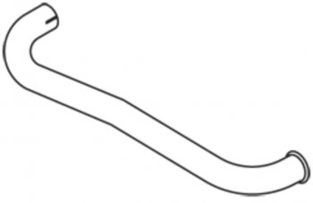 Труба выхлопная MERCEDES 814-1517 DINEX DINEX 53657
