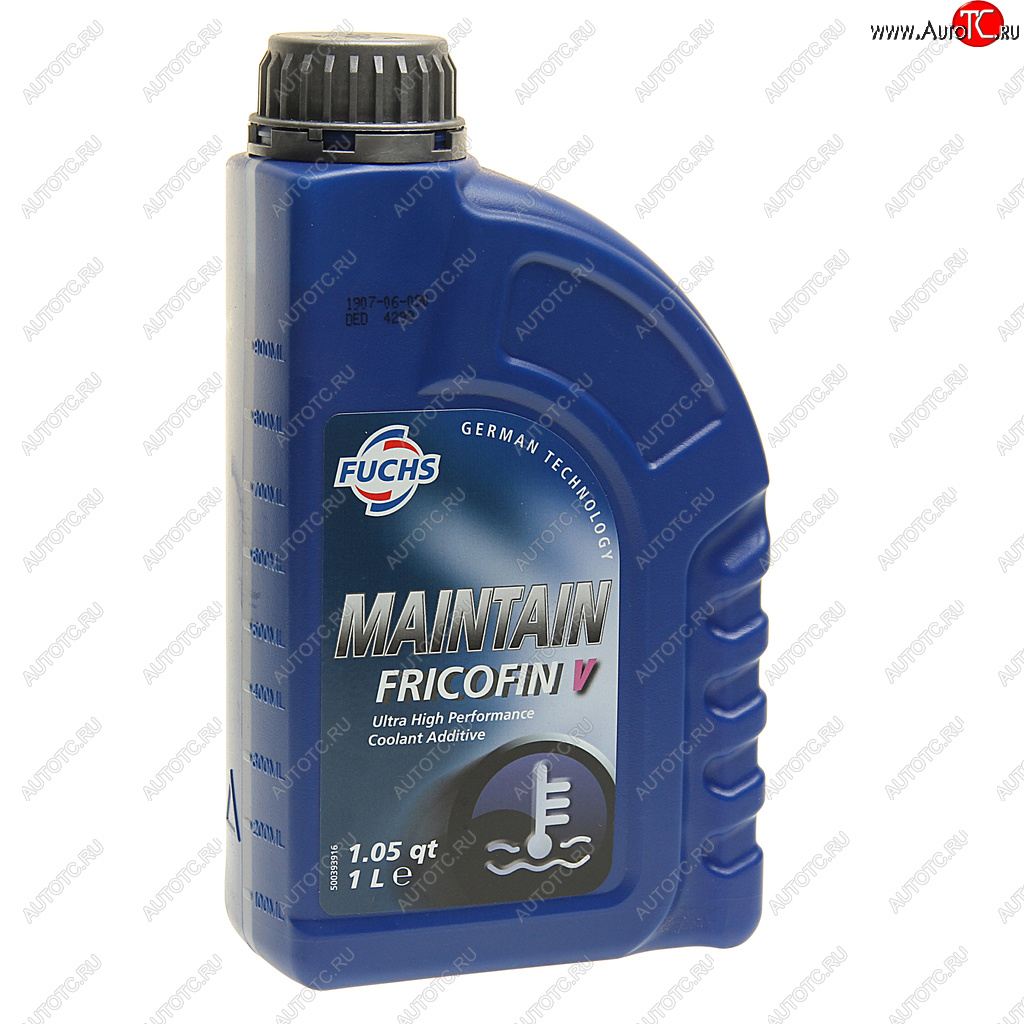 1 439 р. Антифриз фиолетовый концентрат 1л G13 Titan Maintain Fricofin V FUCHS FUCHS 601418372  с доставкой в г. Вологда