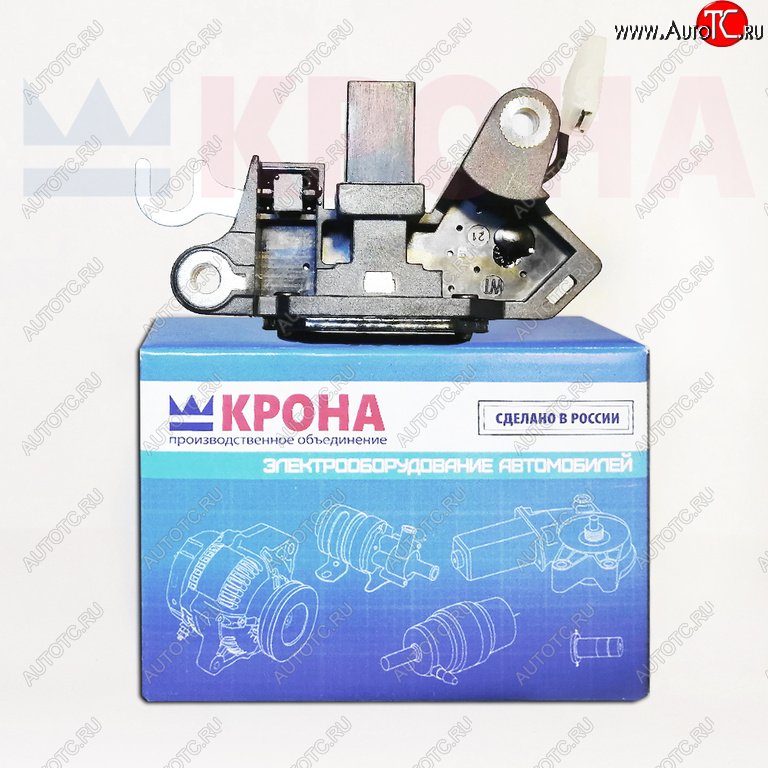 1 259 р. Щеткодержатель ВАЗ-1118 генератора 9402.3701-06 в сборе КРОНА КРОНА 602.3701 КРОНА 602.3701  с доставкой в г. Вологда
