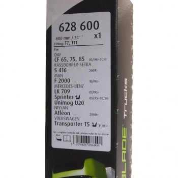 1 299 р. Щетка стеклоочистителя MAN 600мм Opti Blade VALEO VALEO 628600  с доставкой в г. Вологда. Увеличить фотографию 4