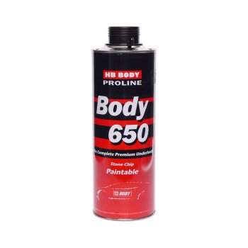 Антигравий черный 1л HB Proline 650 BODY BODY 6509200001
