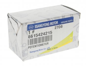 5 249 р. Датчик положения заслонки дроссельной SSANGYONG Korando OE SSANGYONG 6615424215  с доставкой в г. Вологда. Увеличить фотографию 3