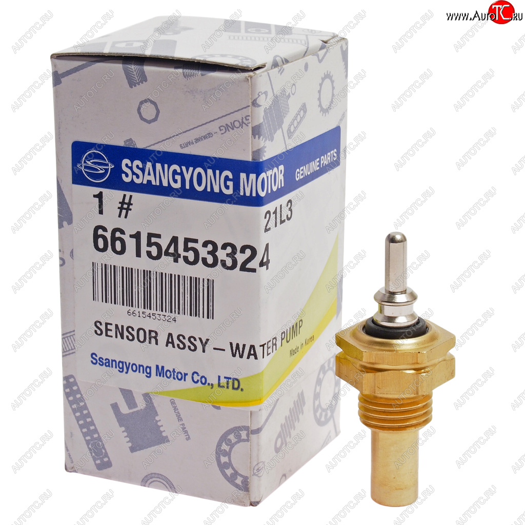 2 279 р. Датчик температуры SSANGYONG Rexton (02-) (OM600,D27) охлаждающей жидкости OE SSANGYONG 6615453324  с доставкой в г. Вологда