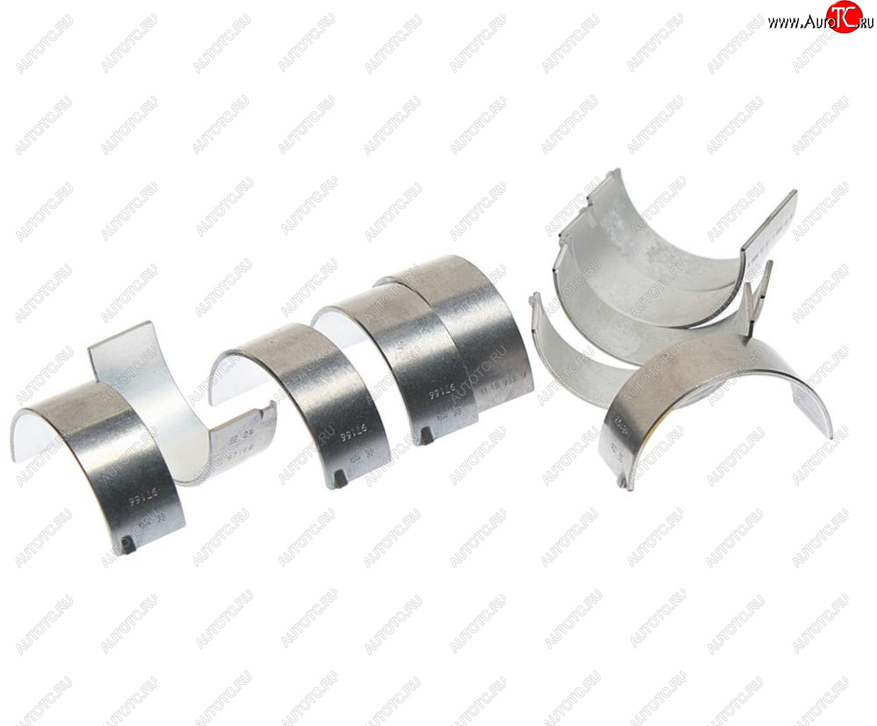 24 999 р. Вкладыши SSANGYONG Kyron (05-),Rexton (04-) (D27) шатунные d+0.00 комплект (10шт.) OE SSANGYONG 6640300160  с доставкой в г. Вологда
