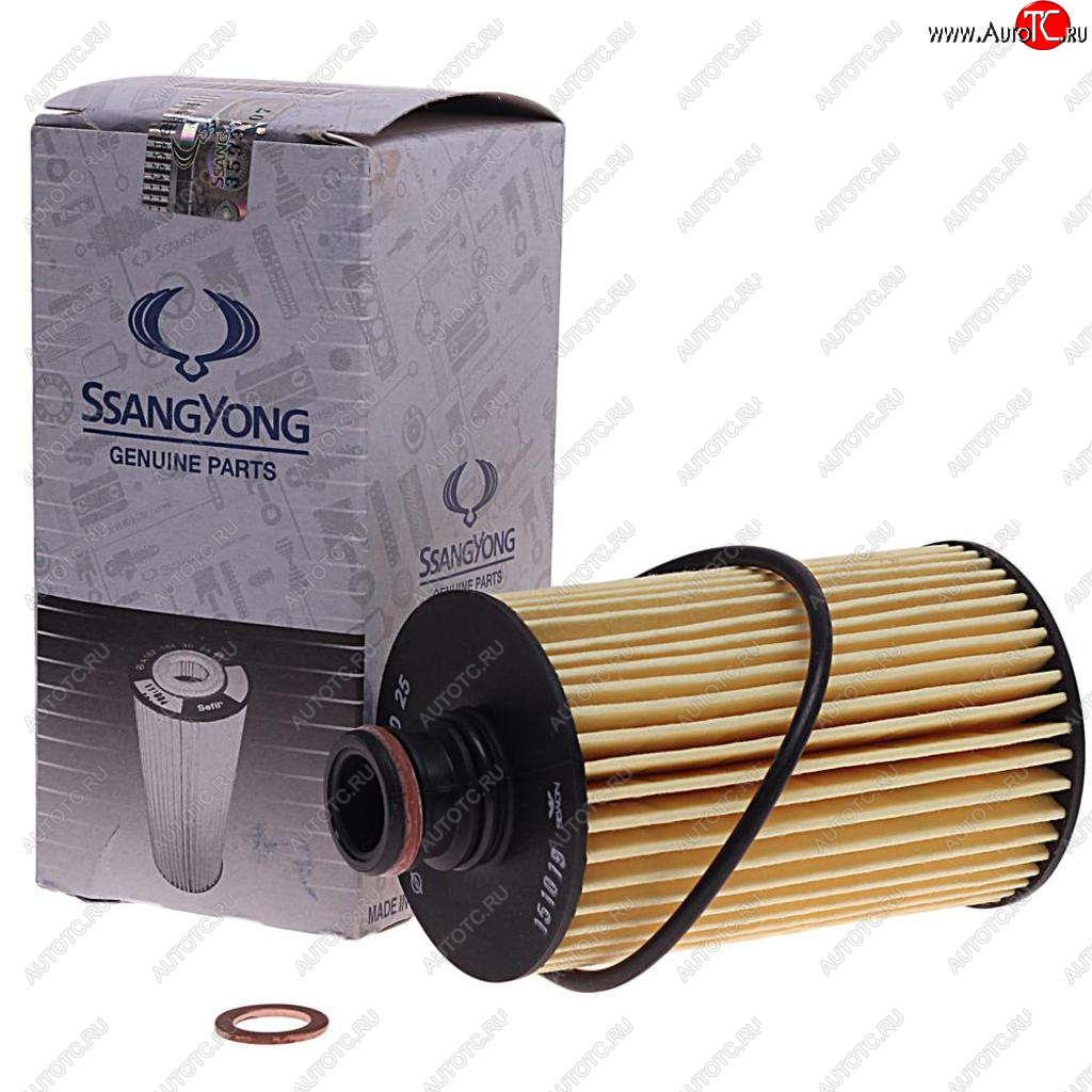 969 р. Фильтр масляный SSANGYONG Actyon (10-),Actyon Sports (12-),Rexton (12-) (D20) OE SSANGYONG 6721803009  с доставкой в г. Вологда