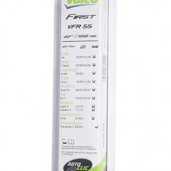969 р. Щетка стеклоочистителя 550мм каркасная First VALEO VALEO 675555  с доставкой в г. Вологда. Увеличить фотографию 2