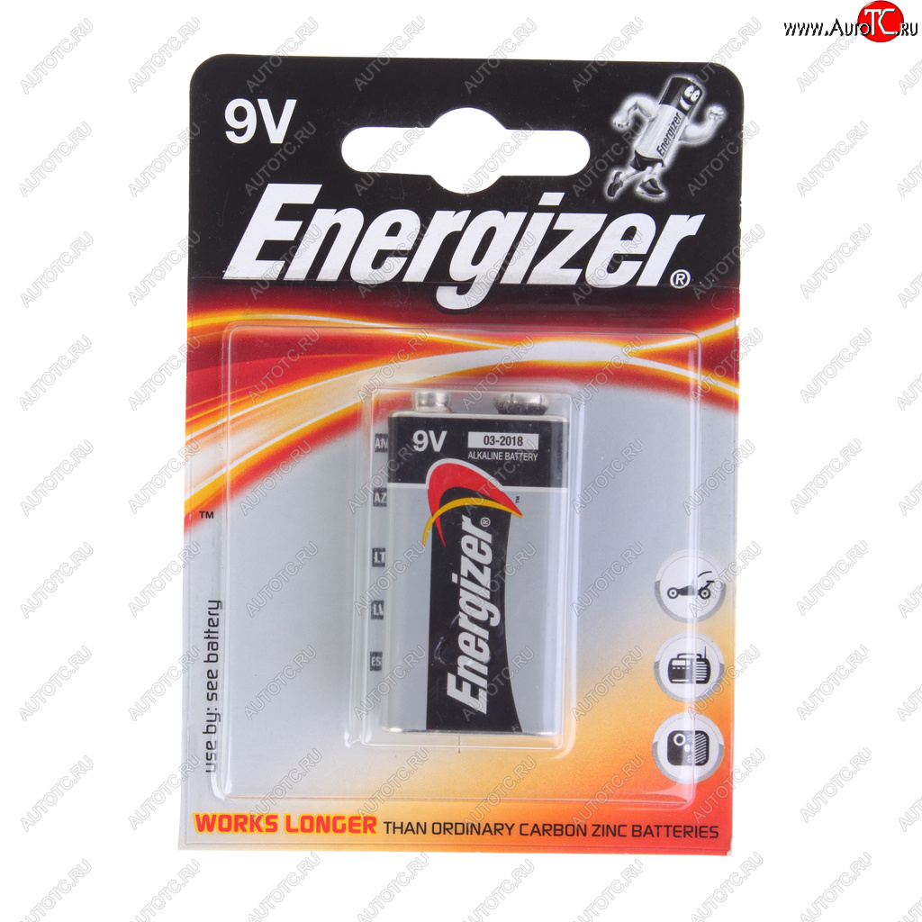 479 р. Батарейка KRONA 6LR61 9V блистер 1шт. Alkaline Max ENERGIZER ENERGIZER 6lr6 bc1  с доставкой в г. Вологда