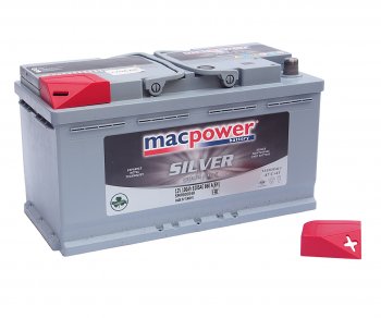 15 799 р. Аккумулятор MACPOWER 100Ач обратная полярность MACPOWER 6ст100(0) smf60049  с доставкой в г. Вологда. Увеличить фотографию 2