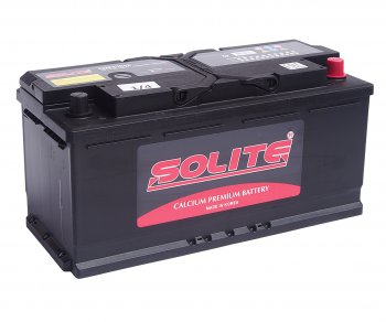 15 699 р. Аккумулятор SOLITE 110Ач обратная полярность SOLITE 6ст110(0) cmf 61042  с доставкой в г. Вологда. Увеличить фотографию 2