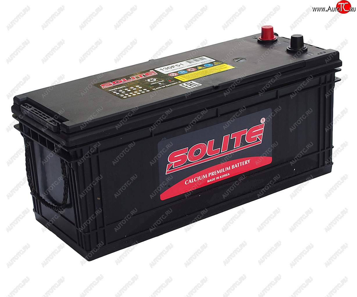 23 749 р. Аккумулятор SOLITE 120Ач SOLITE 6ст120 130f51  с доставкой в г. Вологда