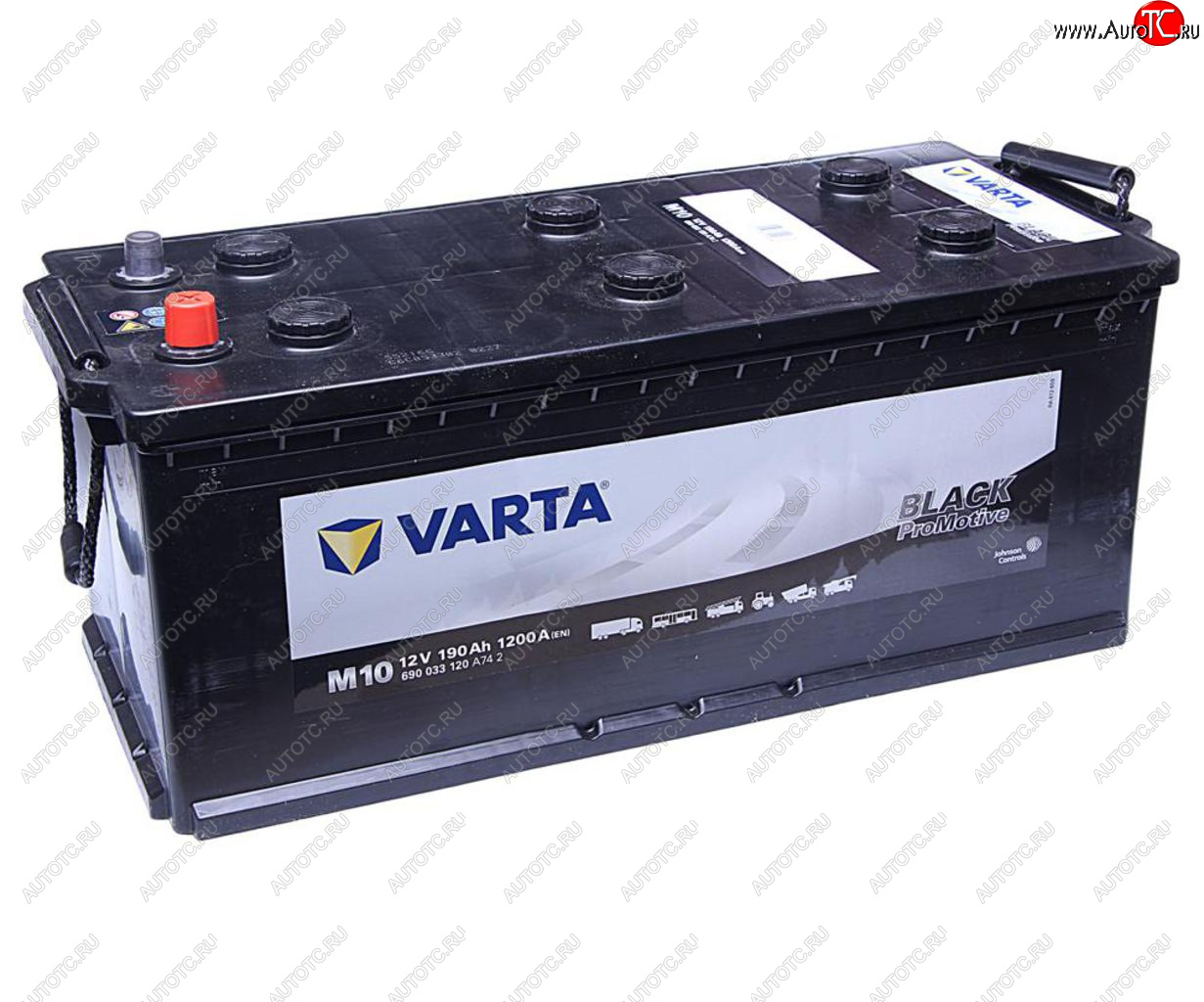 32 999 р. Аккумулятор VARTA Promotive Black HD 190Ач VARTA 6ст190(4) m10  с доставкой в г. Вологда