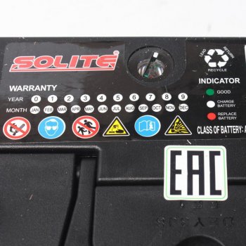 9 999 р. Аккумулятор SOLITE 50Ач обратная полярность SOLITE 6ст50(0) 65b24ls  с доставкой в г. Вологда. Увеличить фотографию 2