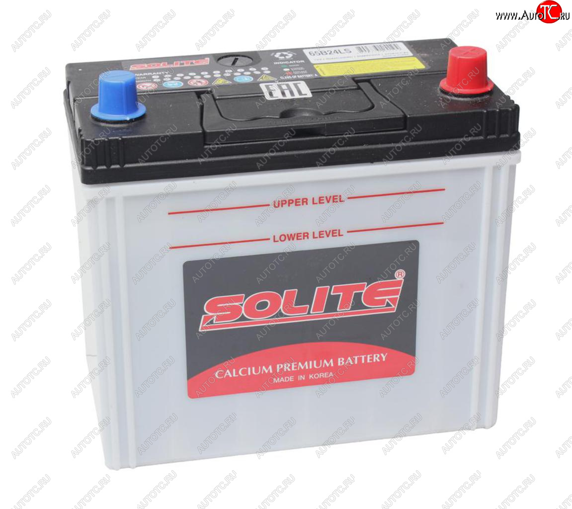 9 999 р. Аккумулятор SOLITE 50Ач обратная полярность SOLITE 6ст50(0) 65b24ls  с доставкой в г. Вологда