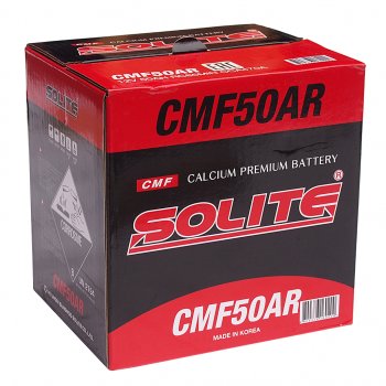 9 999 р. Аккумулятор SOLITE 50Ач (куб) SOLITE 6ст50(1) cmf50ar  с доставкой в г. Вологда. Увеличить фотографию 4