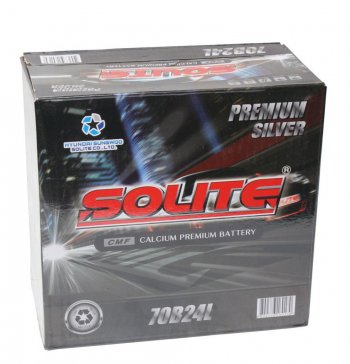 8 549 р. Аккумулятор SOLITE 59Ач обратная полярность SOLITE 6ст59(0) 70b24l  с доставкой в г. Вологда. Увеличить фотографию 3