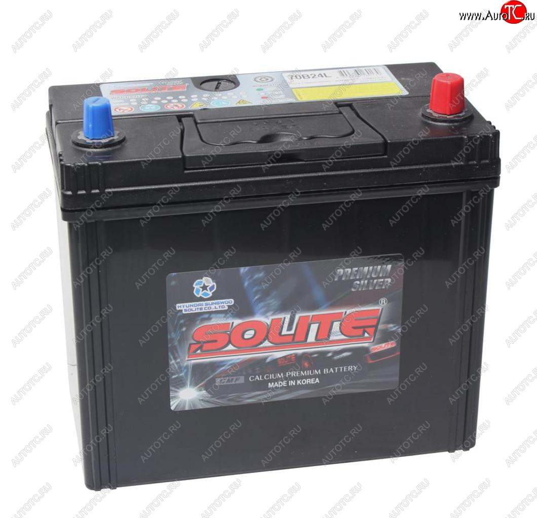 8 549 р. Аккумулятор SOLITE 59Ач обратная полярность SOLITE 6ст59(0) 70b24l  с доставкой в г. Вологда