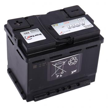 19 999 р. Аккумулятор KORTEX AGM 60Ач обратная полярность KORTEX 6ст60(0) agm560901  с доставкой в г. Вологда. Увеличить фотографию 3