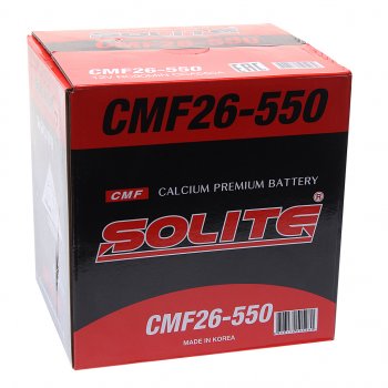 12 599 р. Аккумулятор SOLITE 60Ач SOLITE 6ст60(1) cmf 26-550  с доставкой в г. Вологда. Увеличить фотографию 3