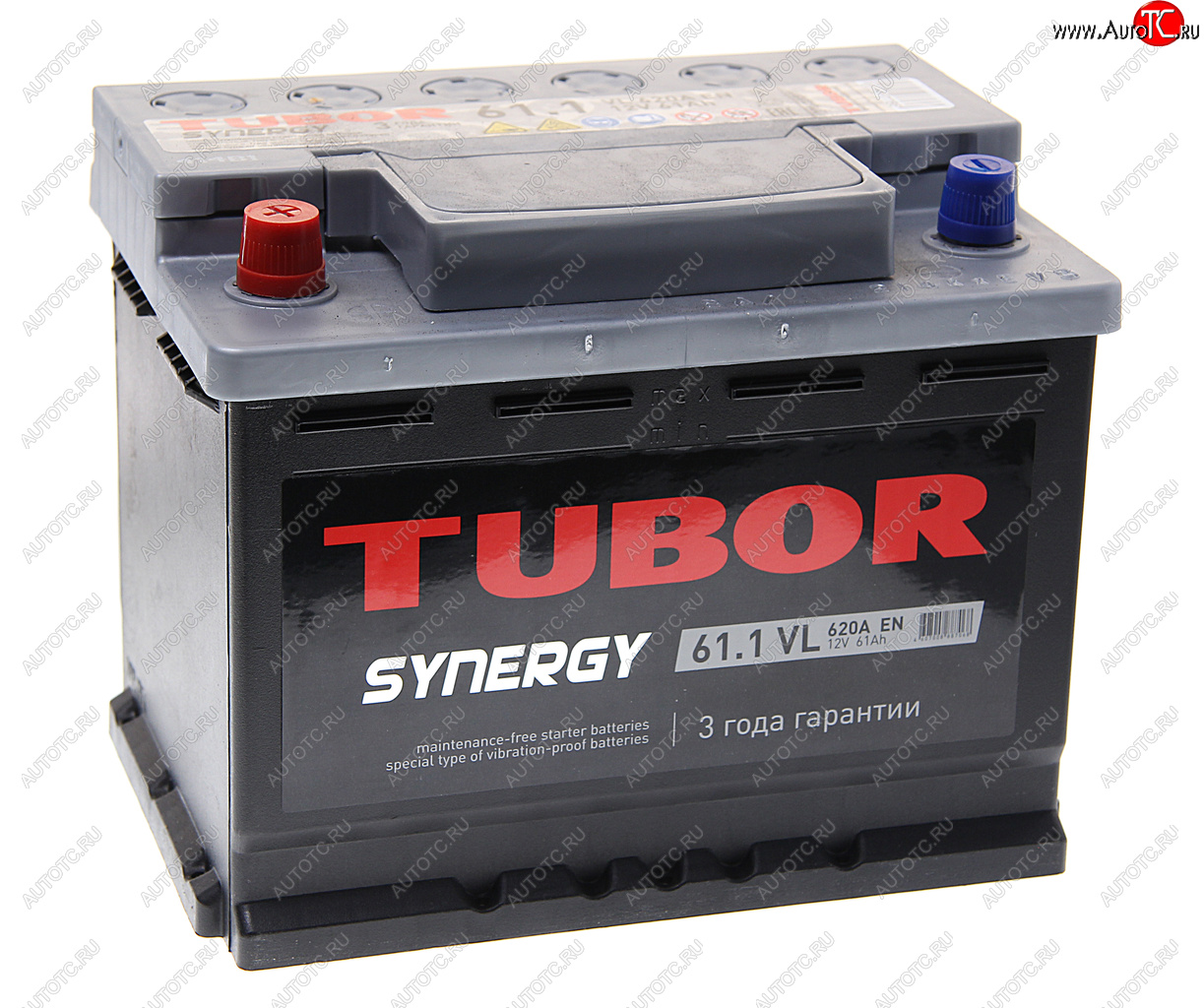 9 999 р. Аккумулятор TUBOR Synergy 61Ач TUBOR 6ст61(1)  с доставкой в г. Вологда