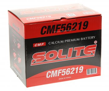 11 599 р. Аккумулятор SOLITE 62Ач обратная полярность SOLITE 6ст62(0) cmf 56219  с доставкой в г. Вологда. Увеличить фотографию 3