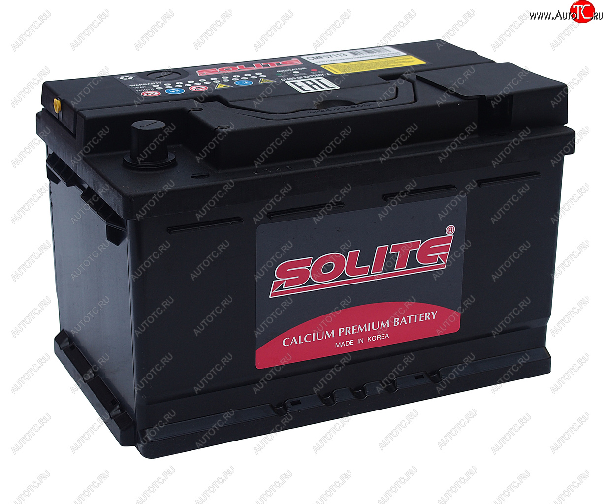 10 999 р. Аккумулятор SOLITE 71Ач обратная полярность,низкий SOLITE 6ст71(0) cmf 57113  с доставкой в г. Вологда