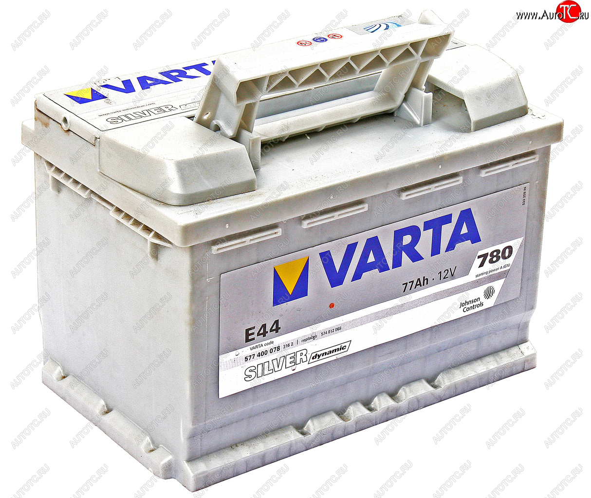 18 699 р. Аккумулятор VARTA Silver Dynamic 77Ач обратная полярность VARTA 6ст77(0) е44  с доставкой в г. Вологда