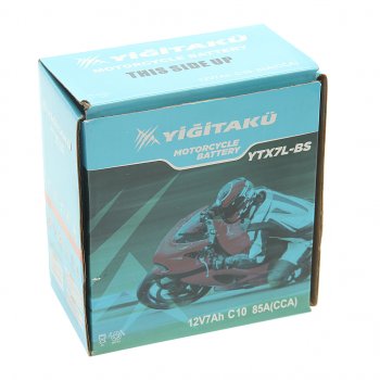 2 399 р. Аккумулятор YIGITAKU MOTO GEL 7А/ч MACPOWER 6ст7 ytx7l-bs(mf) MACPOWER 6ст7 ytx7l-bs(mf)  с доставкой в г. Вологда. Увеличить фотографию 3