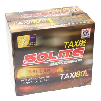 13 599 р. Аккумулятор SOLITE 80Ач обратная полярность SOLITE 6ст80(0) 90d26l taxi 80l  с доставкой в г. Вологда. Увеличить фотографию 3