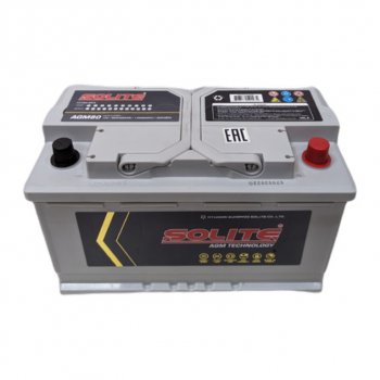 27 999 р. Аккумулятор SOLITE AGM 80Ач обратная полярность SOLITE 6ст80(0) agm80l  с доставкой в г. Вологда. Увеличить фотографию 3