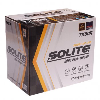 13 599 р. Аккумулятор SOLITE 80Ач SOLITE 6ст80(1) 90d26r taxi 80r  с доставкой в г. Вологда. Увеличить фотографию 3