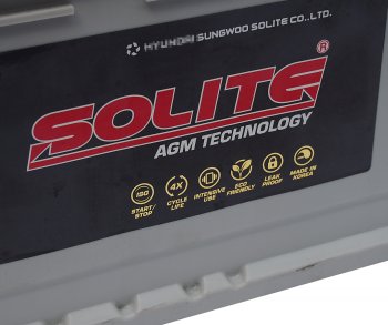 30 899 р. Аккумулятор SOLITE AGM 95Ач обратная полярность SOLITE 6ст95(0) agm95l  с доставкой в г. Вологда. Увеличить фотографию 2