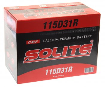15 949 р. Аккумулятор SOLITE 95Ач SOLITE 6ст95(1) 115d31r  с доставкой в г. Вологда. Увеличить фотографию 4