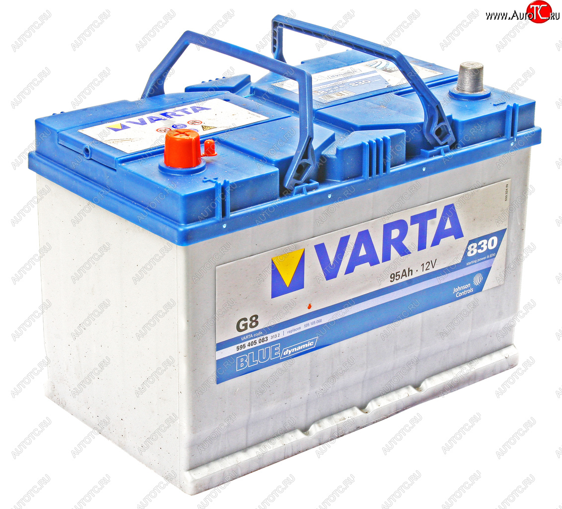 19 749 р. Аккумулятор VARTA Blue Dynamic 95Ач VARTA 6ст95(1) g8  с доставкой в г. Вологда