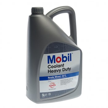 Антифриз желтый 5л COOLANT HEAVY DUTY MOBIL MOBIL 720943