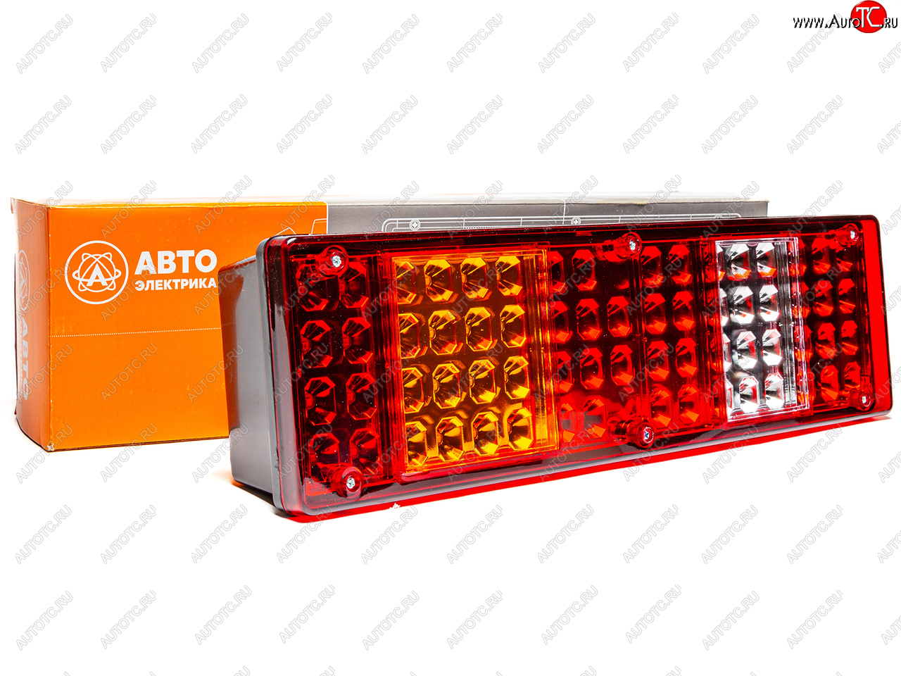 2 089 р. Фонарь задний КАМАЗ левый (разъем Tyco Electronics) AVTOELECTRICA AVTOELECTRICA 7452.3716-09 ае  с доставкой в г. Вологда