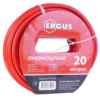 Шланг компрессора 6х11мм 20м ПВХ армированный Euro QUATTRO ELEMENTI QUATTRO ELEMENTI 770-964