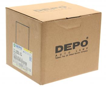 2 189 р. Фара SCANIA 4,P,G,R,T series дальнего света левая внутреняя DEPO DEPO 7712003lue  с доставкой в г. Вологда. Увеличить фотографию 4