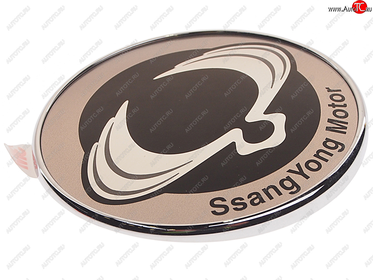 2 479 р. Эмблема SSANGYONG Rexton (02-) капота (экспорт) OE SSANGYONG 7996008010  с доставкой в г. Вологда