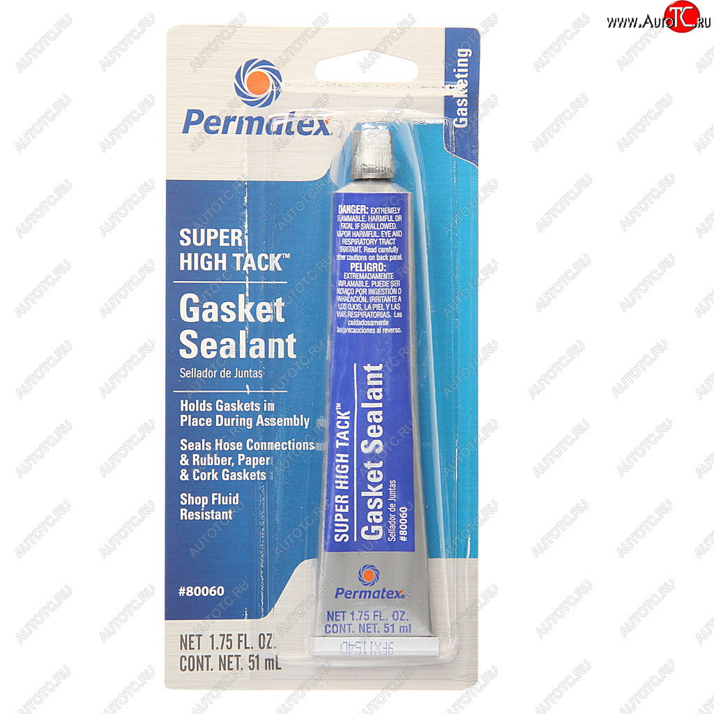 1 199 р. Герметик бензостойкий 51мл High Tack PERMATEX PERMATEX 80060  с доставкой в г. Вологда