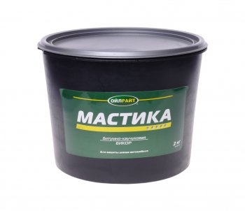 Антикор для наружных поверхностей мастика каучуко-битумная 2кг БИКОР OIL RIGHT OIL RIGHT 8031