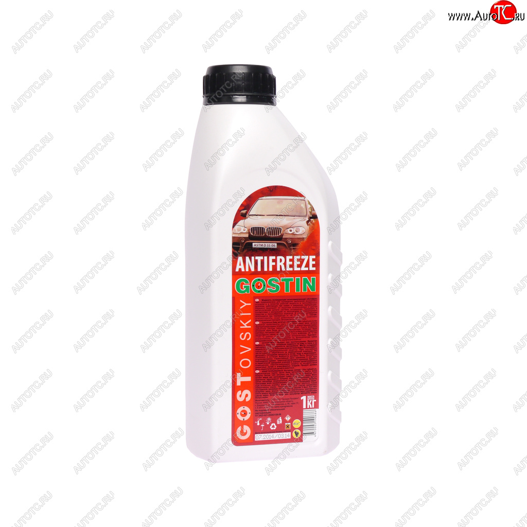 172 р. Антифриз красный -40C 1кг0.94л ГОСТОВСКИЙ ГОСТОВСКИЙ 803510  с доставкой в г. Вологда