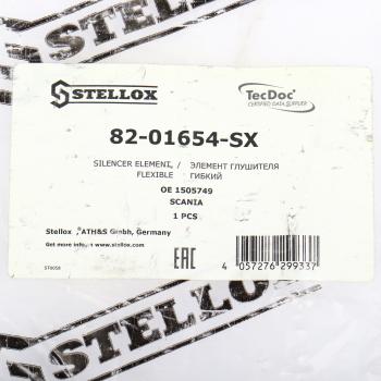 6 899 р. Гофра SCANIA выхлопной системы (114х950) STELLOX STELLOX 82-01654-sx  с доставкой в г. Вологда. Увеличить фотографию 4