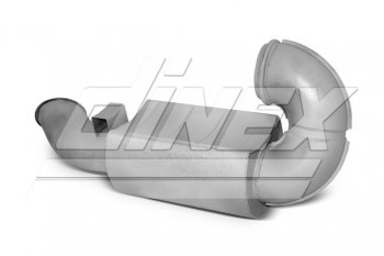 Труба VOLVO глушителя конечная с резонатором (ЕВРО-5) DINEX DINEX 82611 DINEX 82611