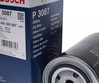 1 079 р. Фильтр масляный VW T4 (90-03),LT28-55 (-96) (DTDI) BOSCH BOSCH 0451203087  с доставкой в г. Вологда. Увеличить фотографию 3